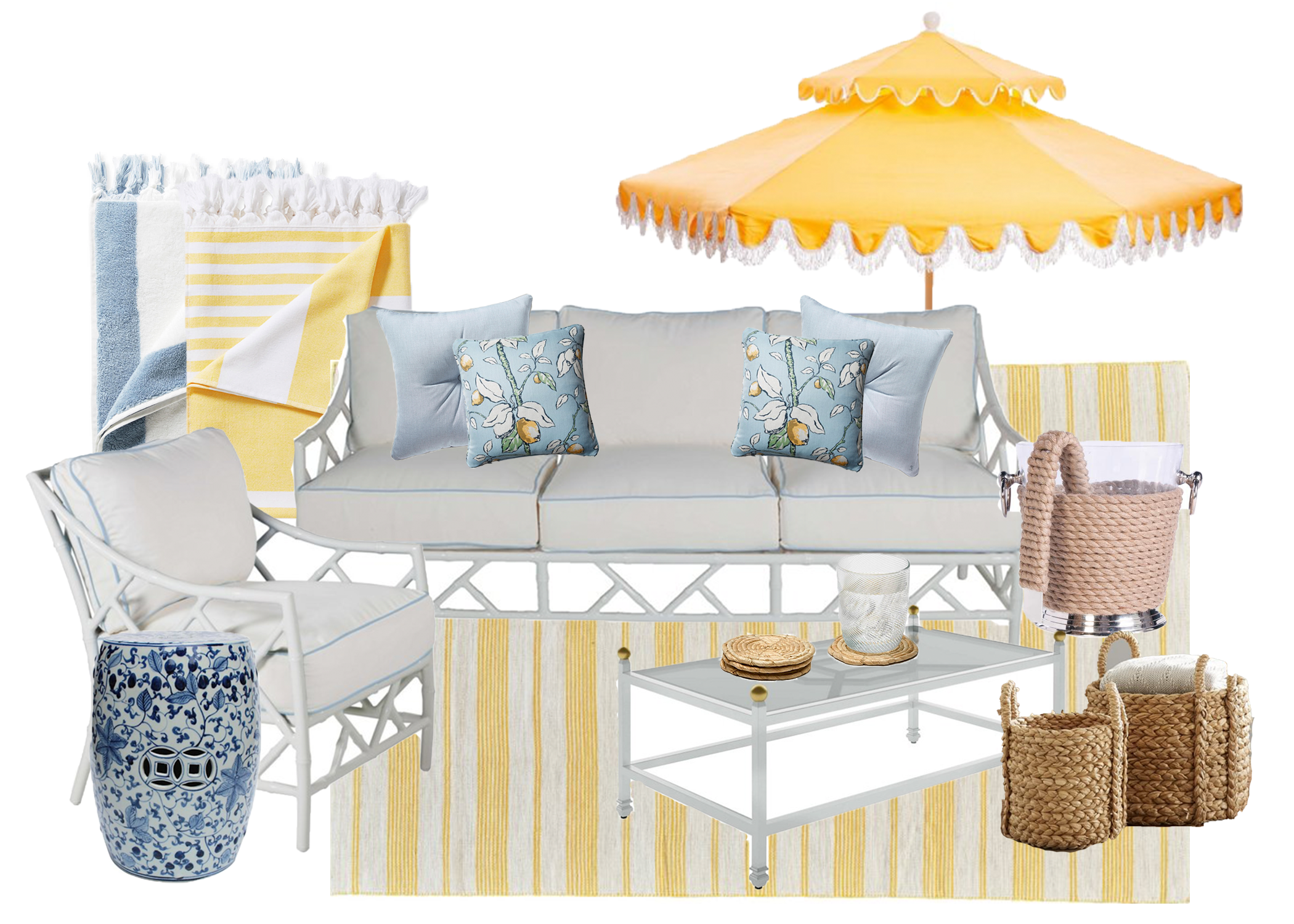 Yellow Outdoor Living