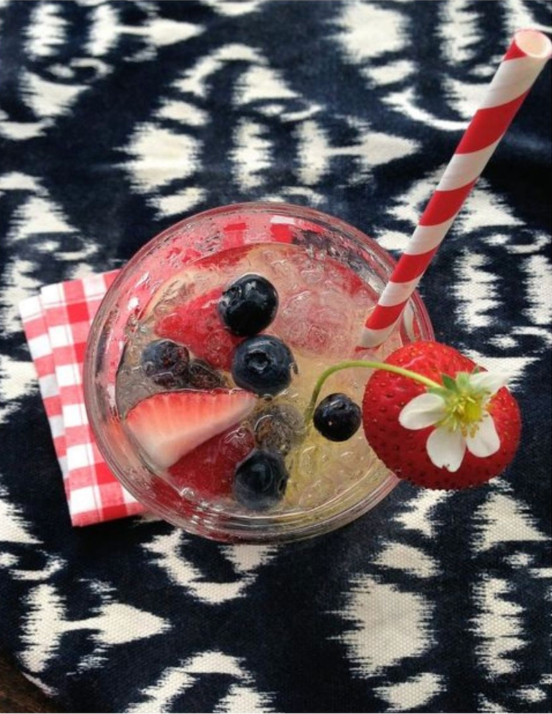 Summer Entertaining Series: Triple Berry Elderberry Flower Mojito