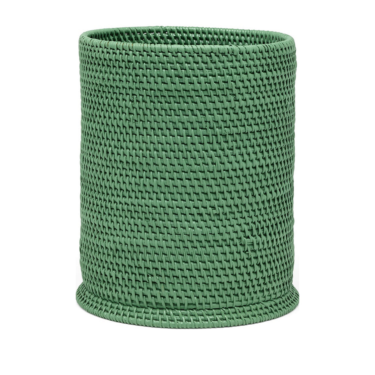 Dalton Round Wastebasket, Moss Green