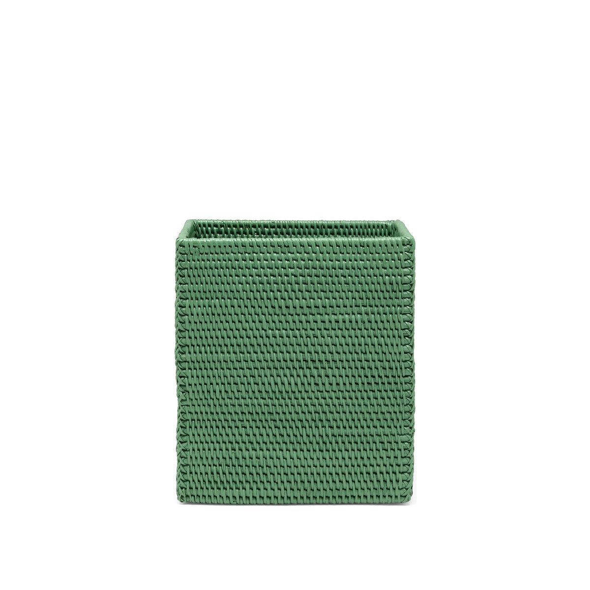 Dalton Rectangular Wastebasket - Moss Green