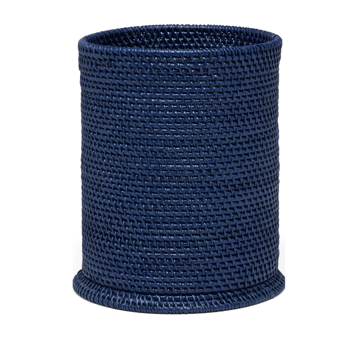 Dalton Round Wastebasket, Navy