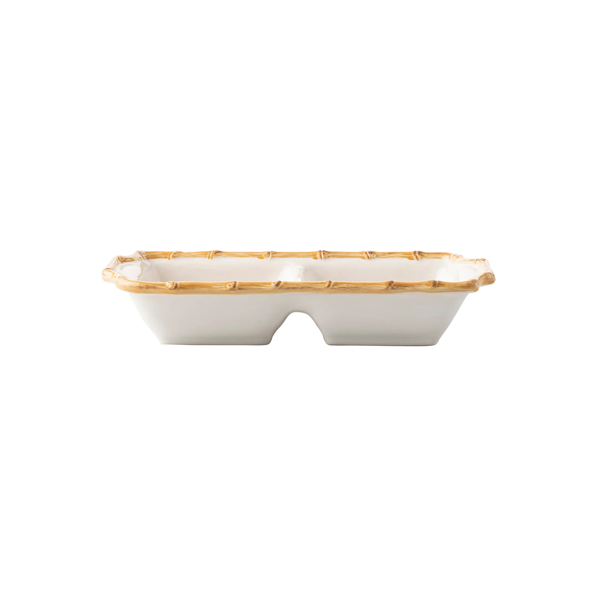 Bamboo Two Section Server, shown alone on a white background