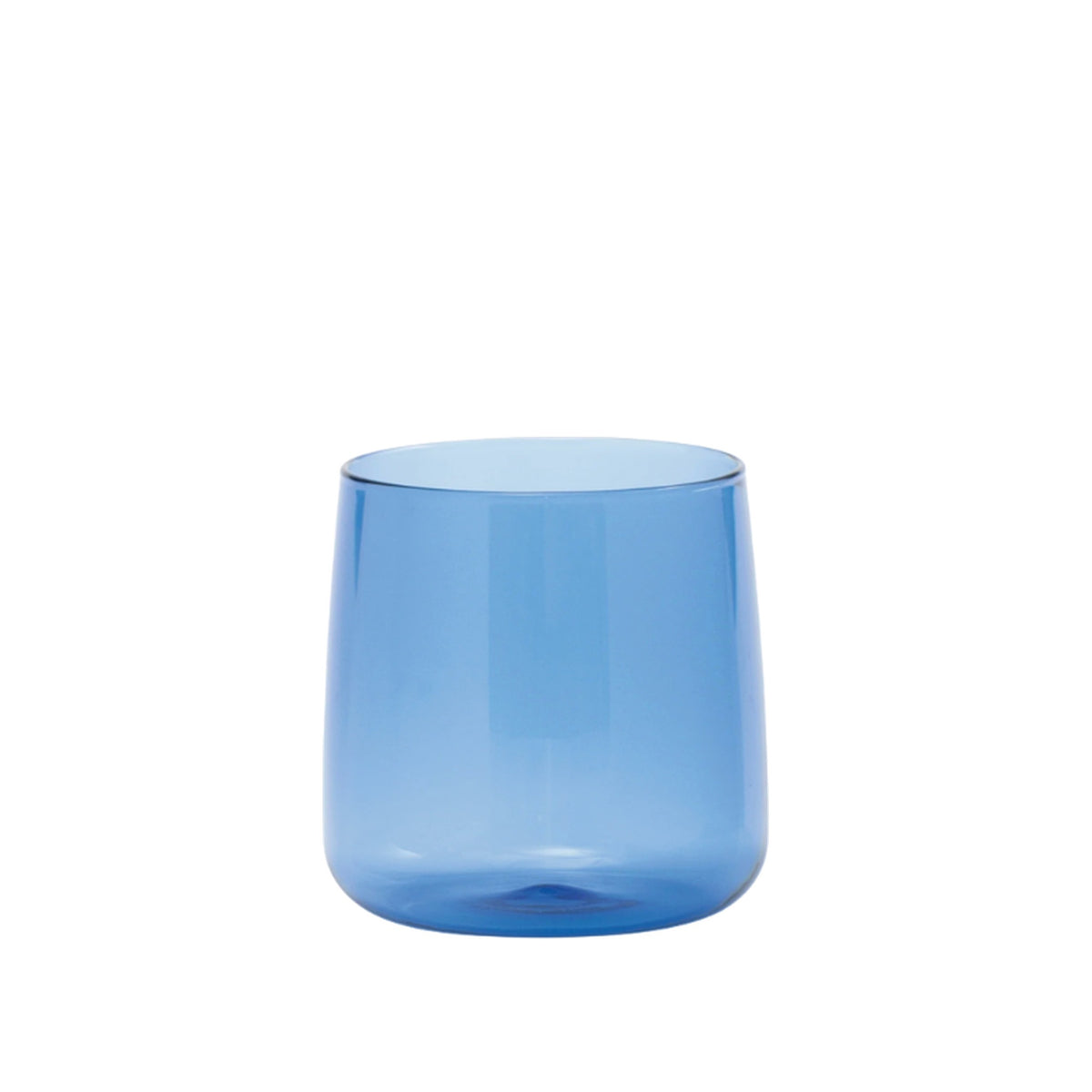 Single Blue No Bilia Tumbler, shown alone on a white background