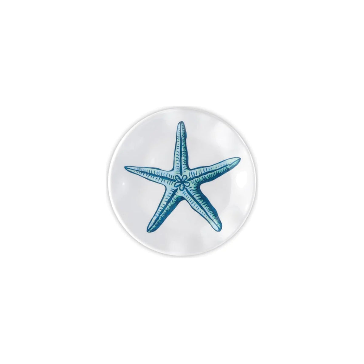 Starfish Non-Breakable Canapé Plate, shown on a white background
