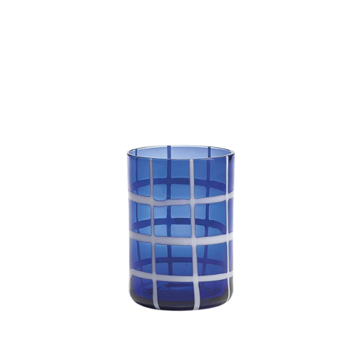 Single Twiddle Blue Tumbler, shown alone on a white background