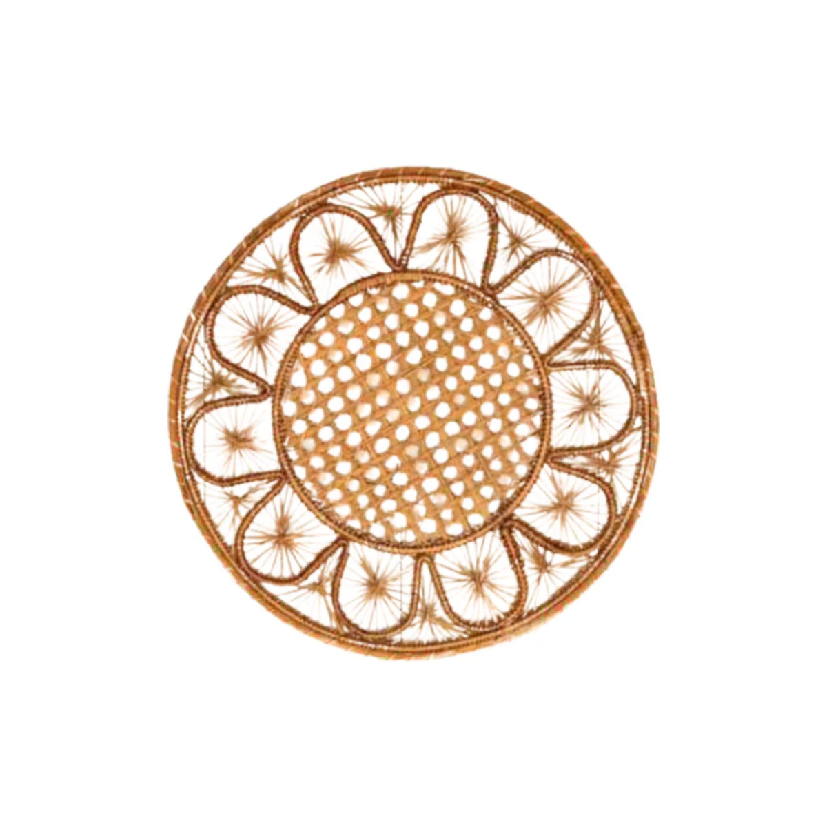 Brown Arches Placemat, shown on a white background