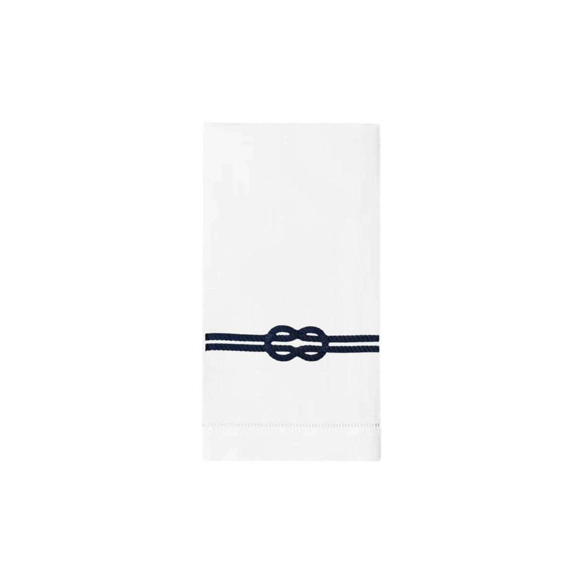 Rope Embroidered Hand Towel, Set of 4, shown on a white background