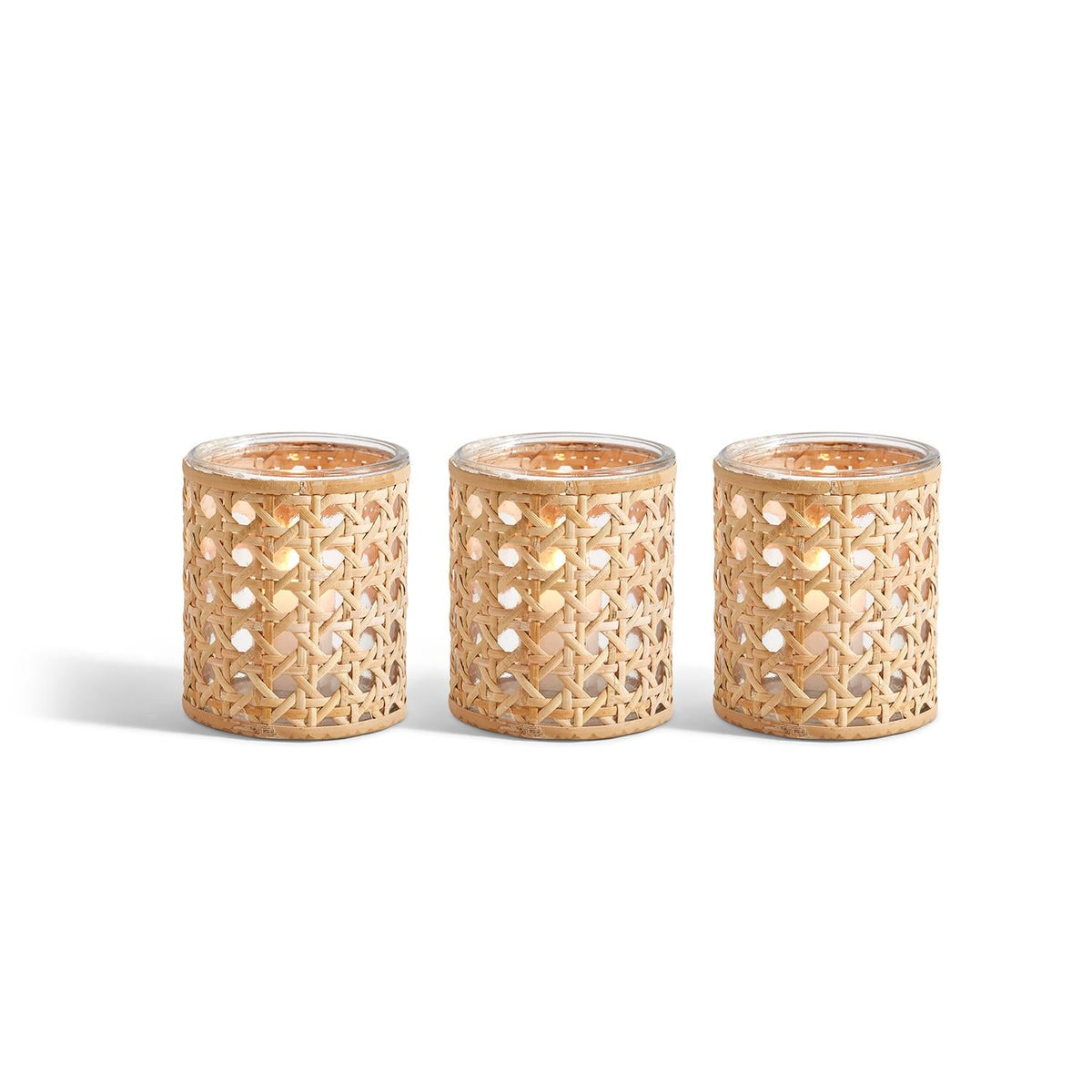 Cane Tealight Candleholder styled