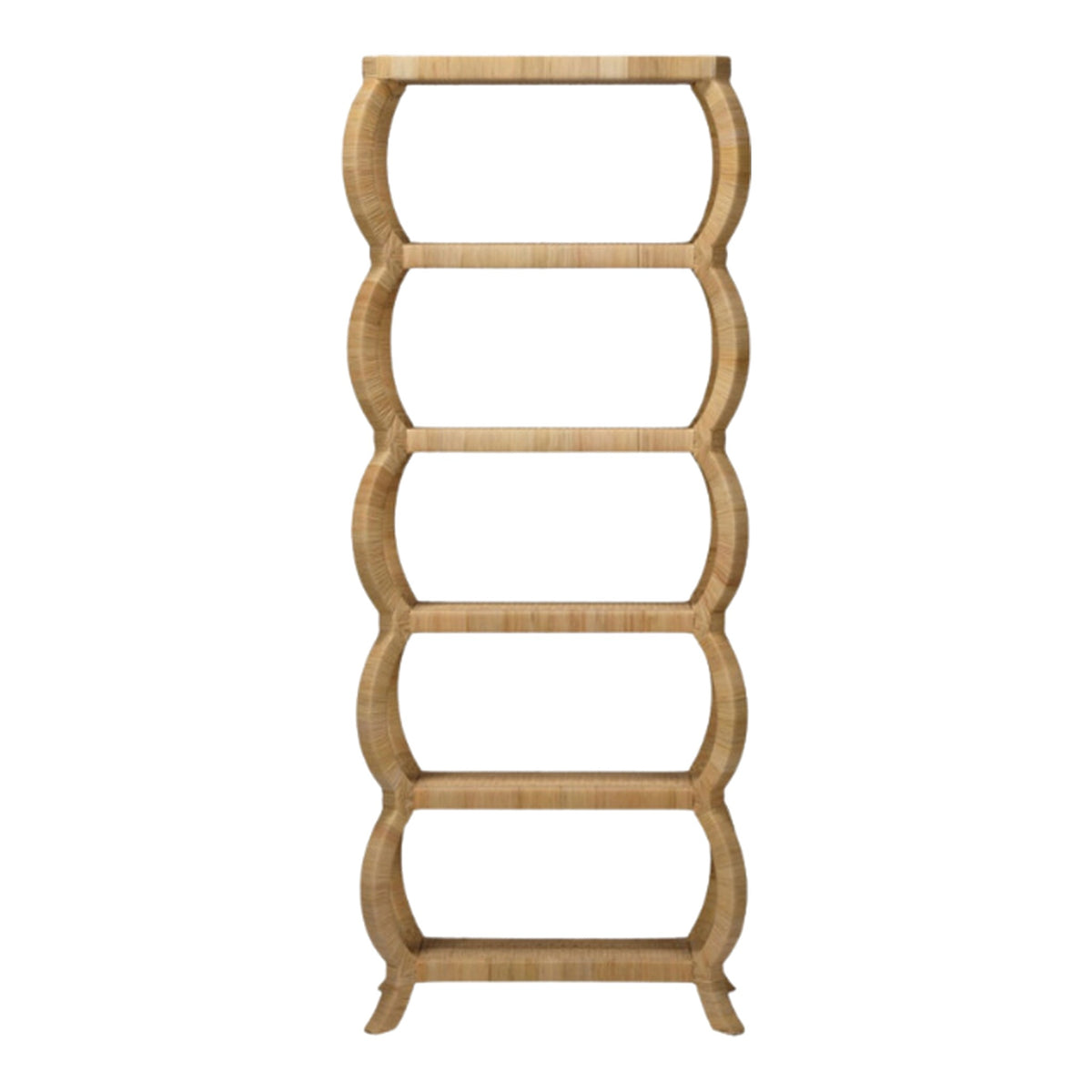 88" Tottie Bookcase on a white background