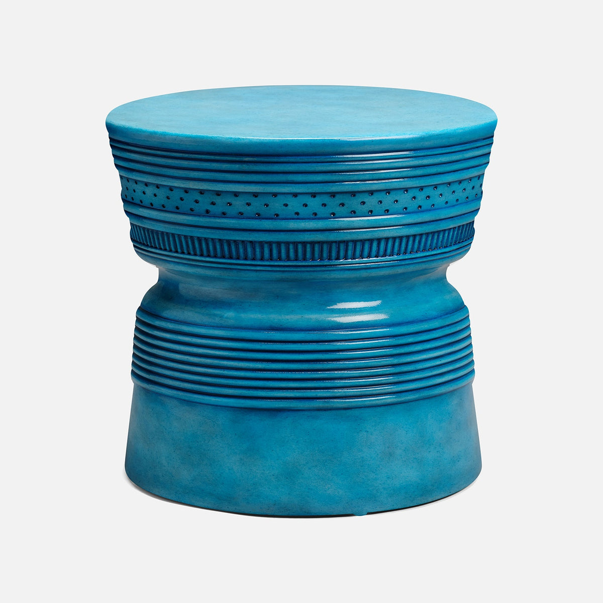 Astoria Side Table - Blue Waves