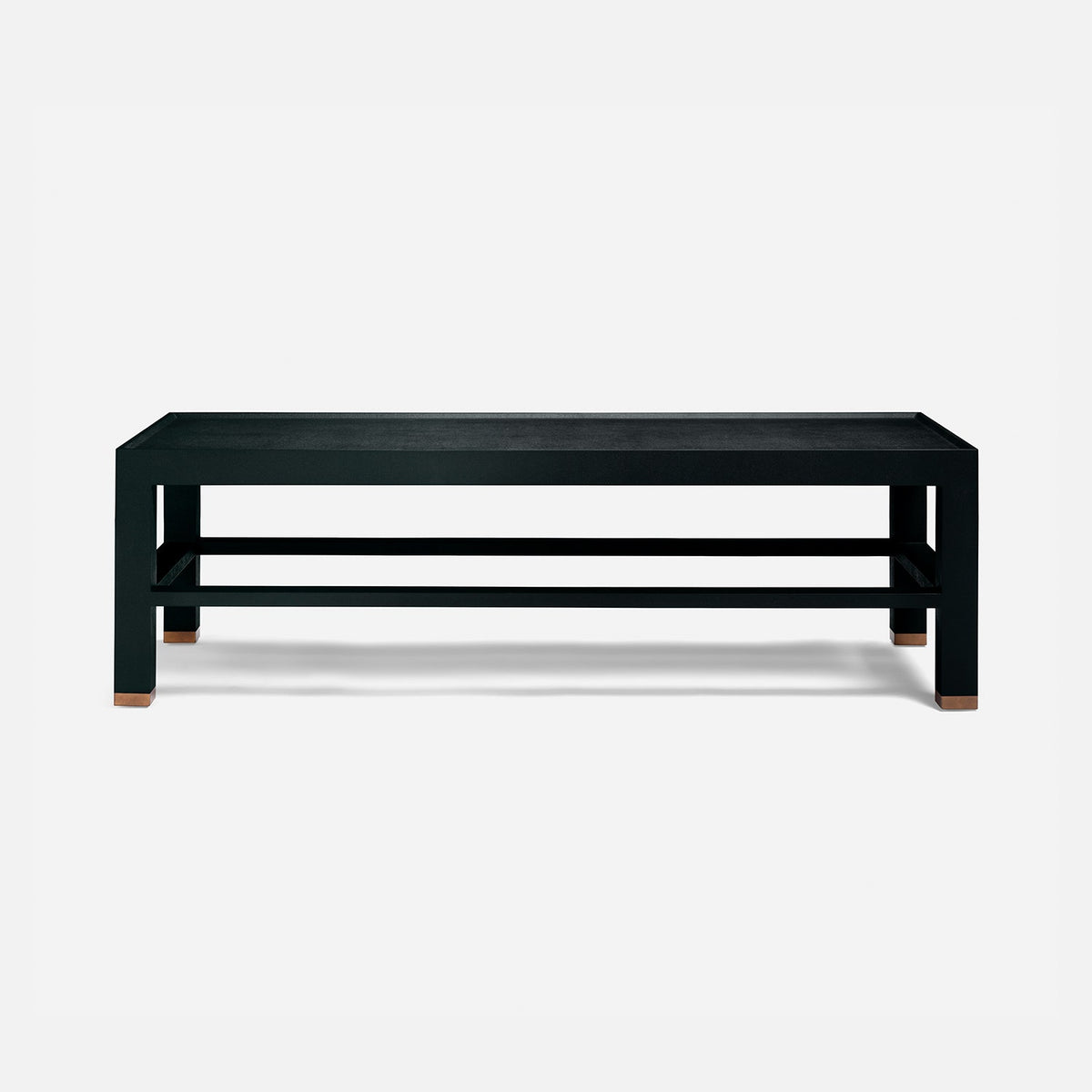 Jarin Coffee Table in Dark Navy, 60"L x 24"W x 18"H
