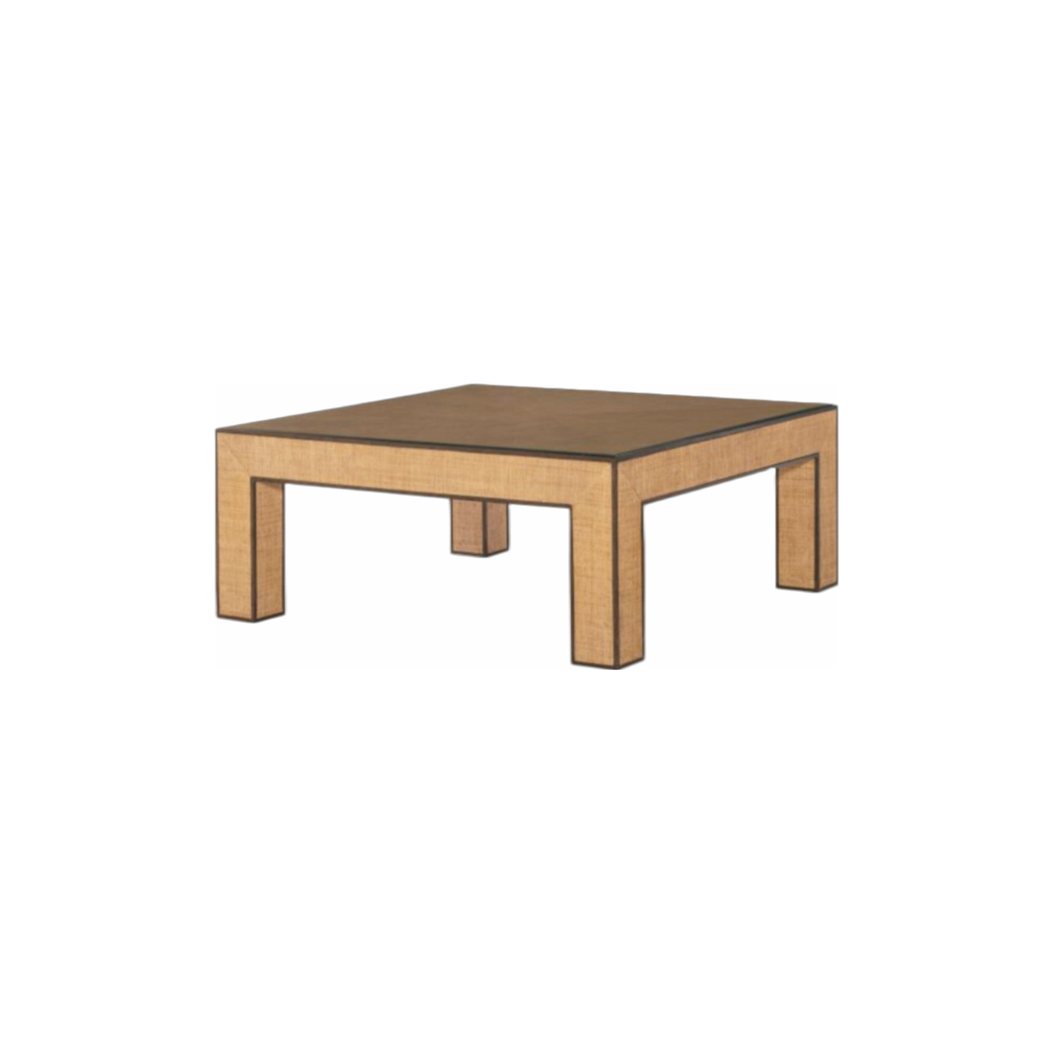 Newport Square Coffee Table-Sand/Light Brown