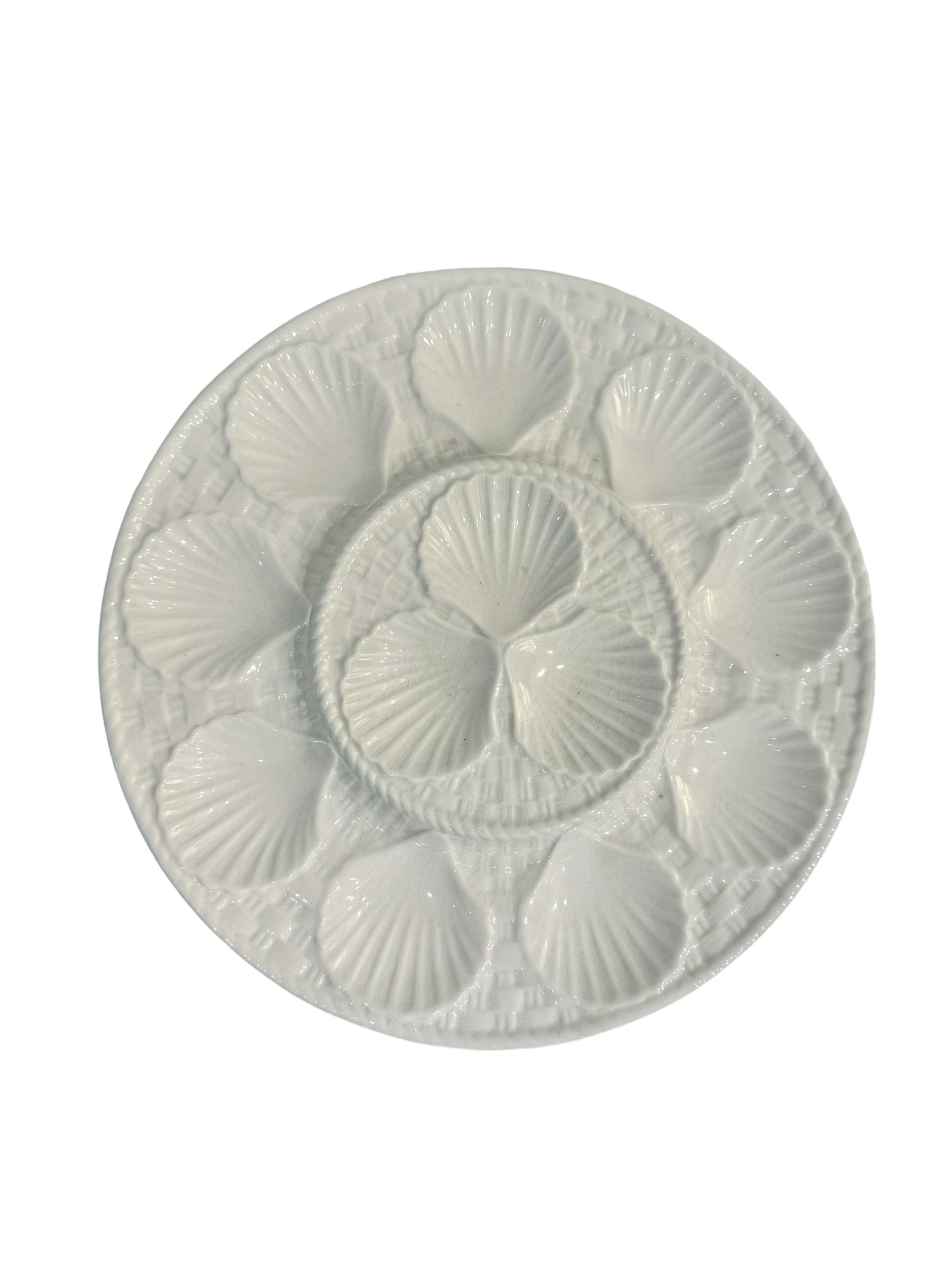 Vintage 1950's Oyster Plate