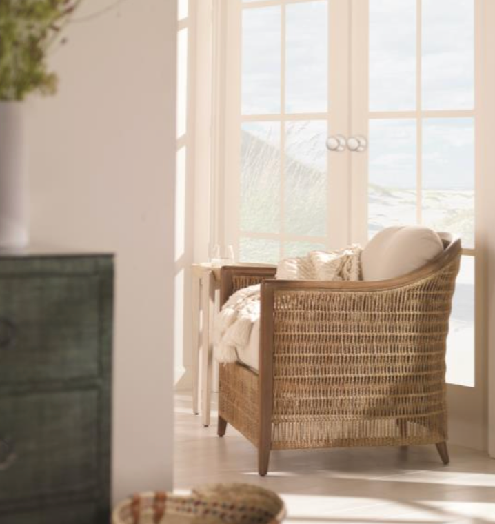 Avalon Lounge Chair - Natural/Flax