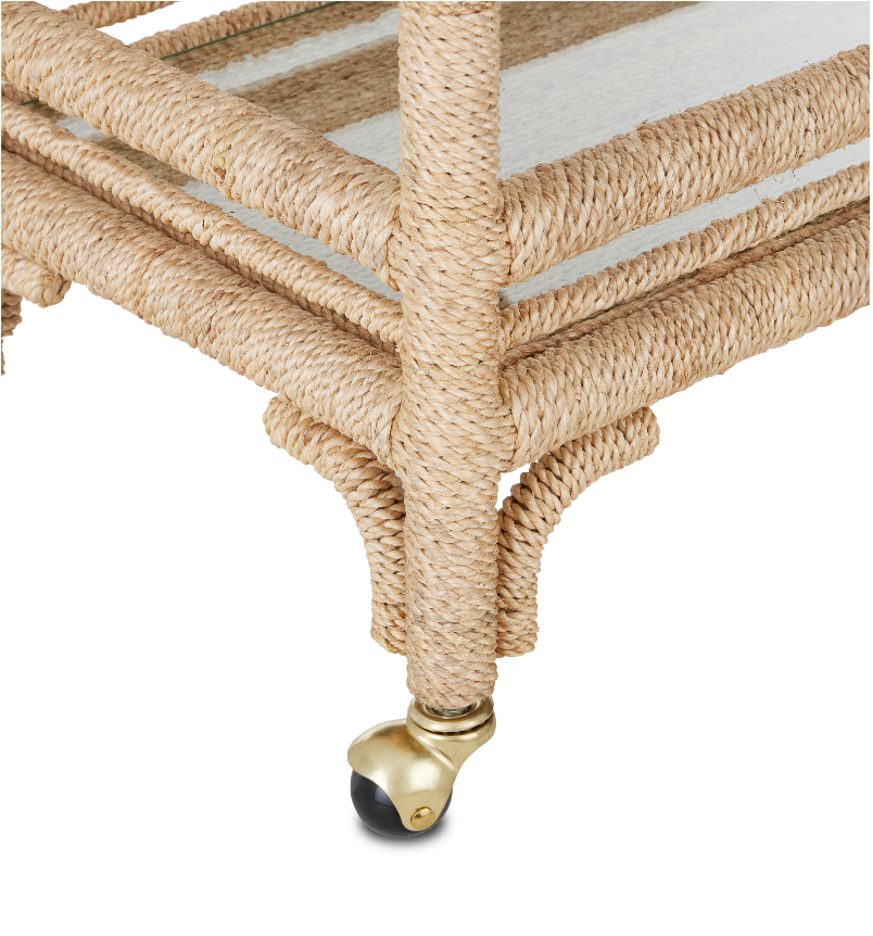 Olisa Rope Bar Cart