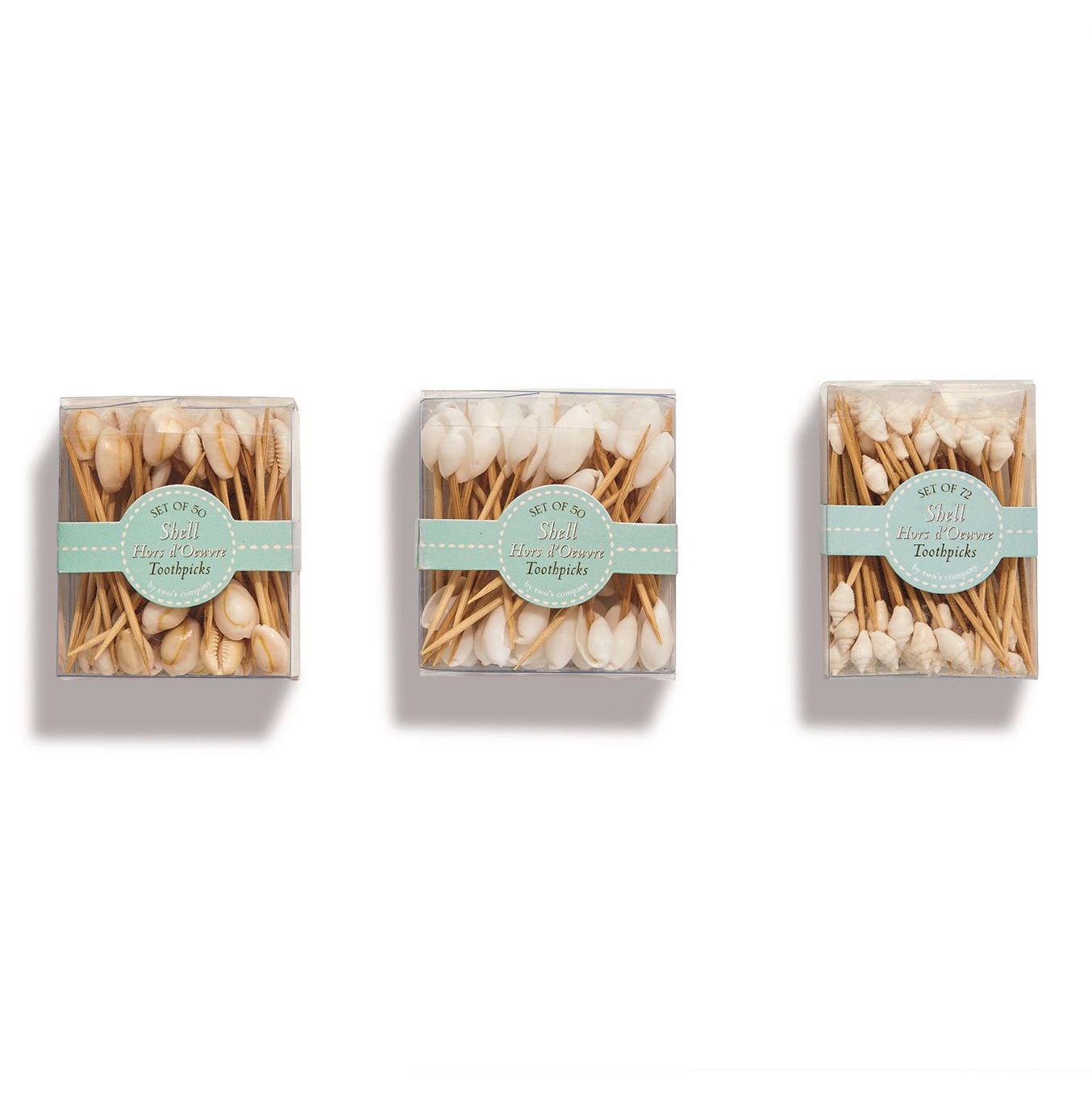 SEASHELL 50-72 PC HORS D'OEUVRE PICKS