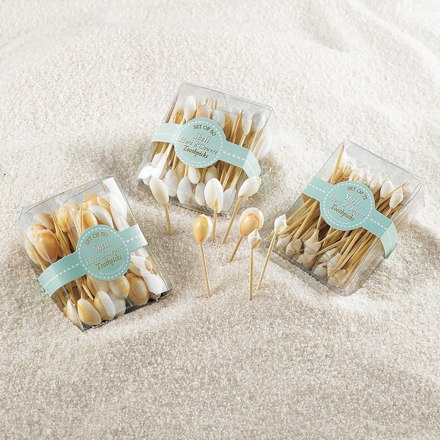 SEASHELL 50-72 PC HORS D'OEUVRE PICKS