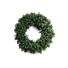 24" Enduraleaf Boxwood Shrub Wreath