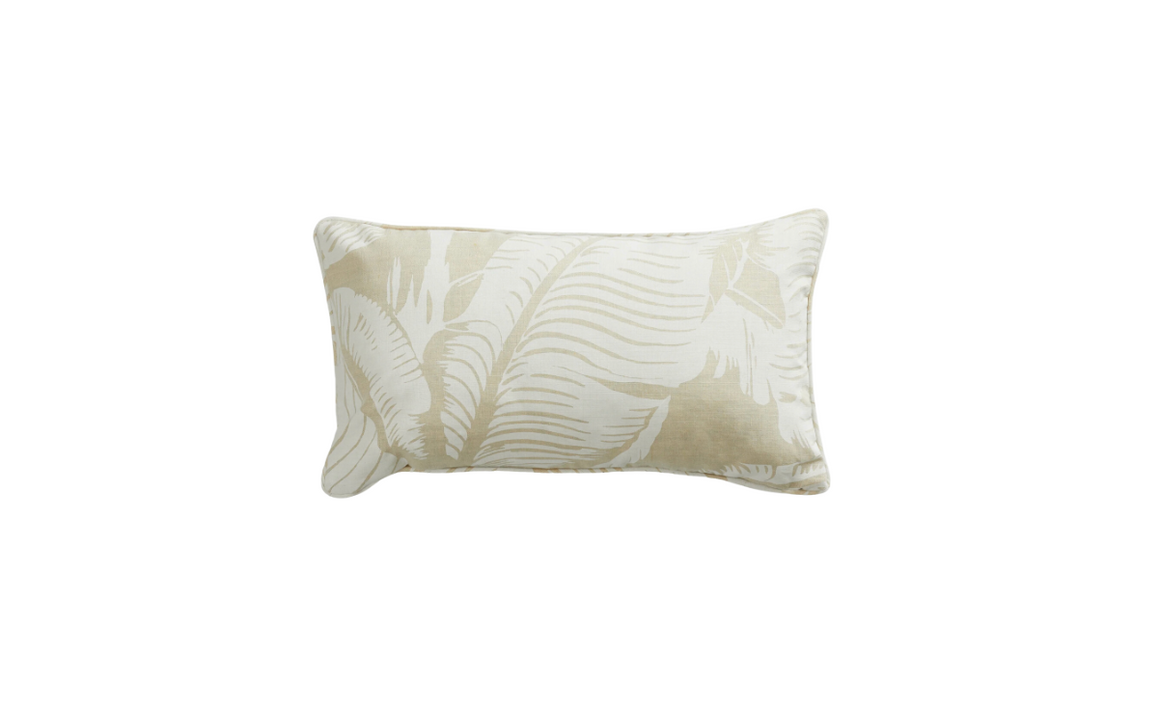 Martinique Encore Belgian Linen Lumbar Pillow