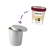 Silver Plated Ice Cream Bucket & Spoon Set