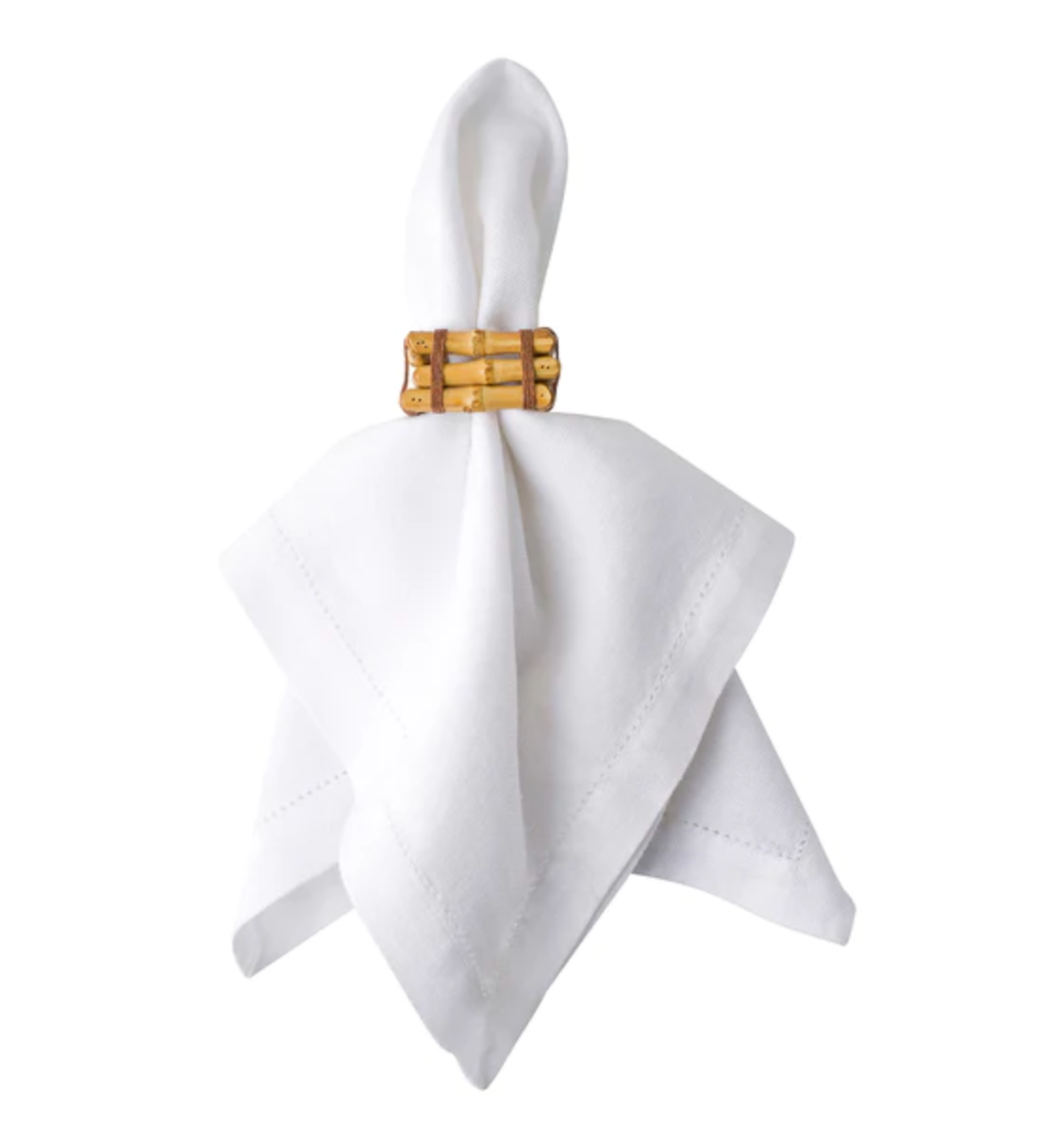 Bamboo Napkin Rings Set of 4