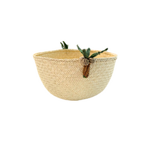 Iraca Raffia Coconut Palm Basket