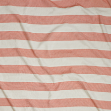 12" x 21" CW Stockwell Poppy Playa Stripe Lumbar Pillow