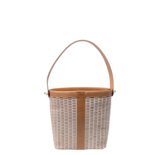 Whale Tail Leather Nantucket Lightship Basket