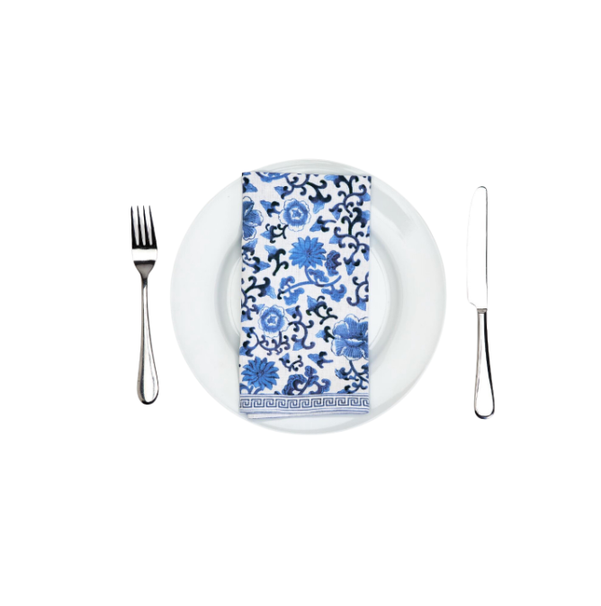 Chinoiserie Napkins, Set of 4