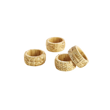 Cane Napkin Ring, Set of 4