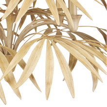 Golden Palm Chandelier