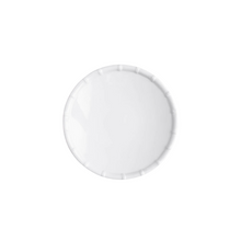 White Bamboo Non-Breakable Salad Plate