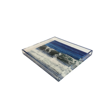 Ocean Blues, Palm Beach Tray by Alison Stager