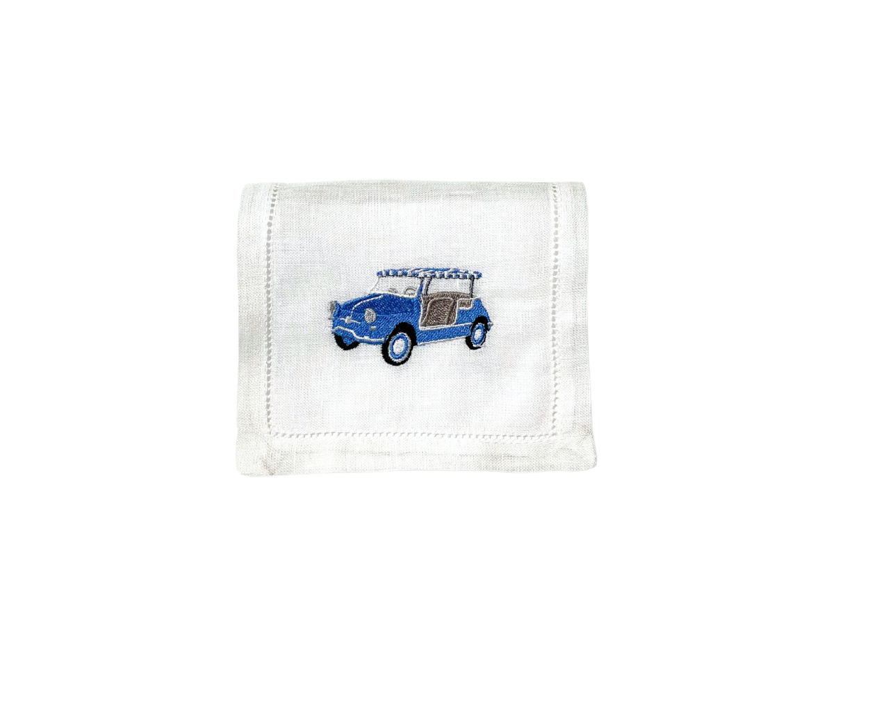 Blue Jolly Cocktail Napkins, Set of 4
