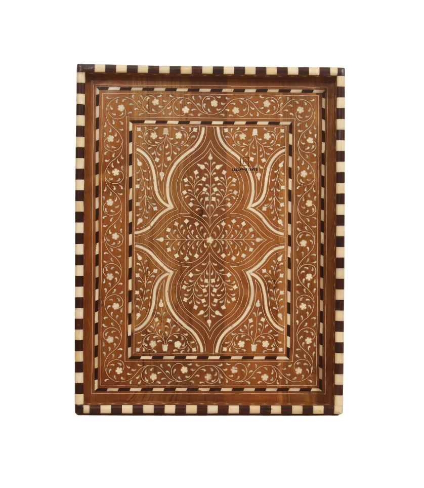 Teakwood Inlay Tray