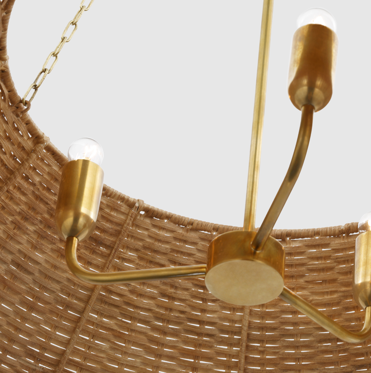 Corinne Extra Large Woven Hanging Light Fixture