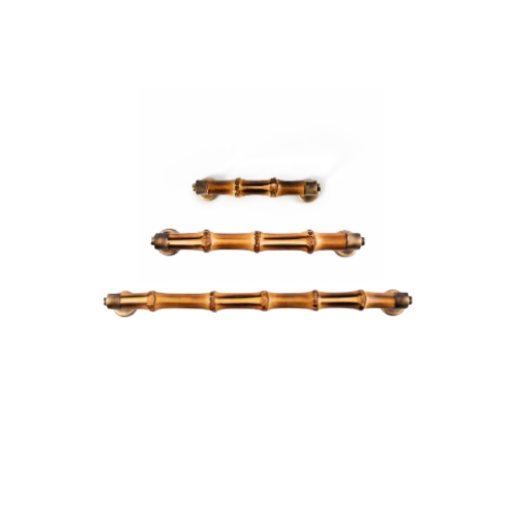 Bamboo and Brass Pulls