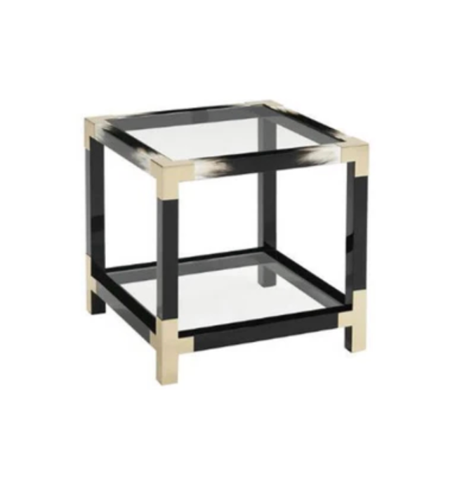 Faux Horn Accent Table