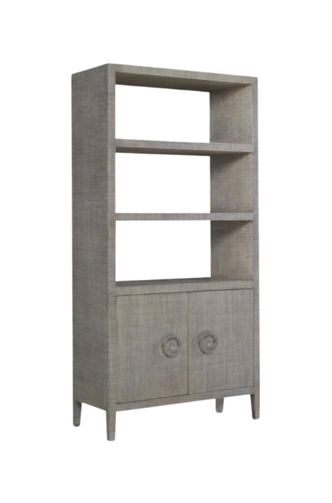 Raffia Bookcase
