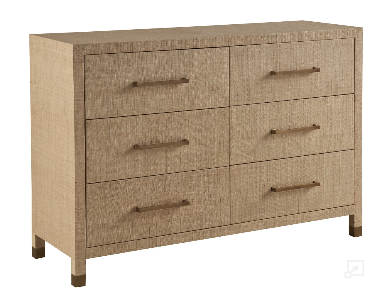 Light Raffia Dresser