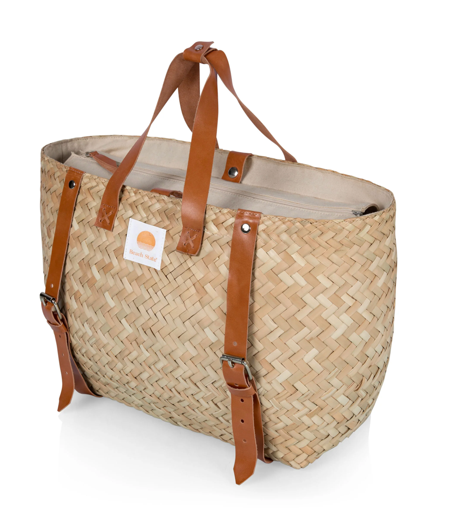Hermosa Woven Beach Cooler Bag