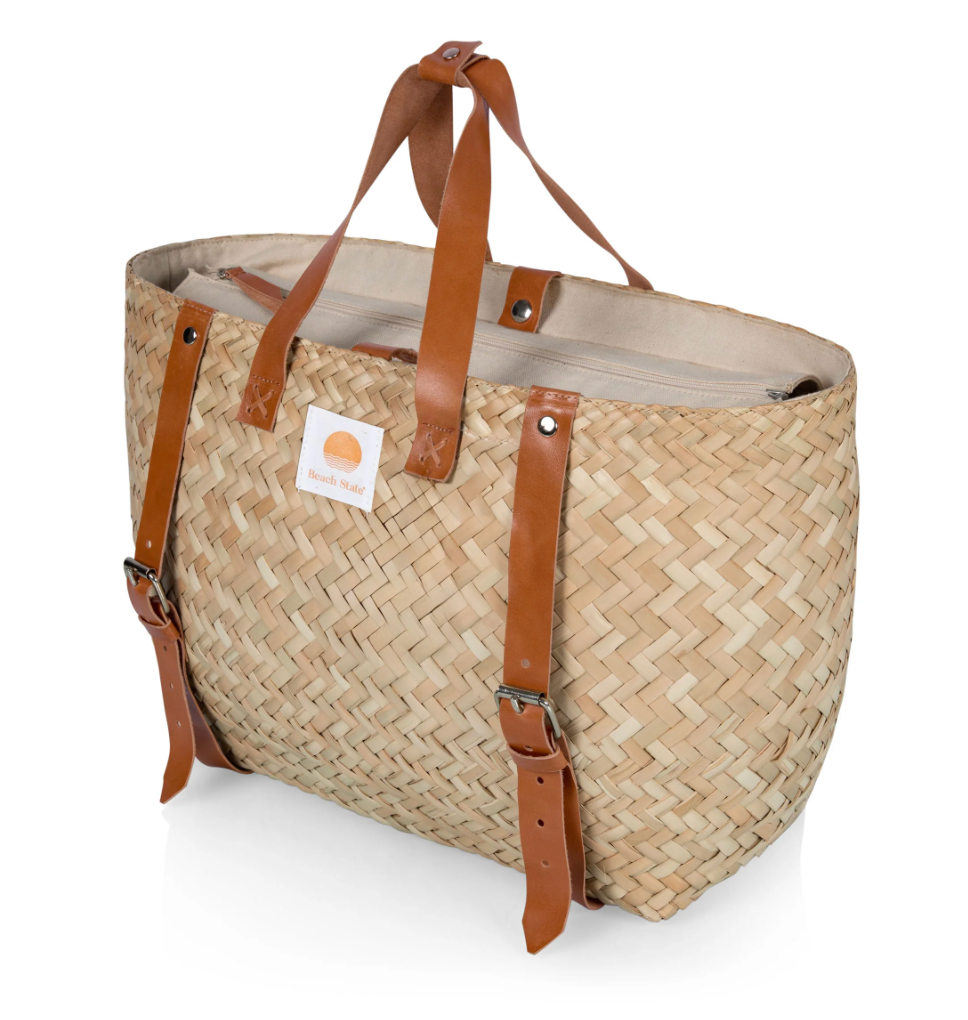 Hermosa Woven Beach Cooler Bag