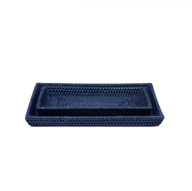 Rattan Tray, Set of 2