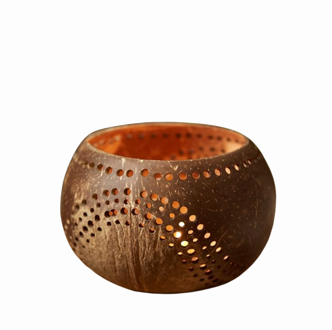 Coconut Shell Votive