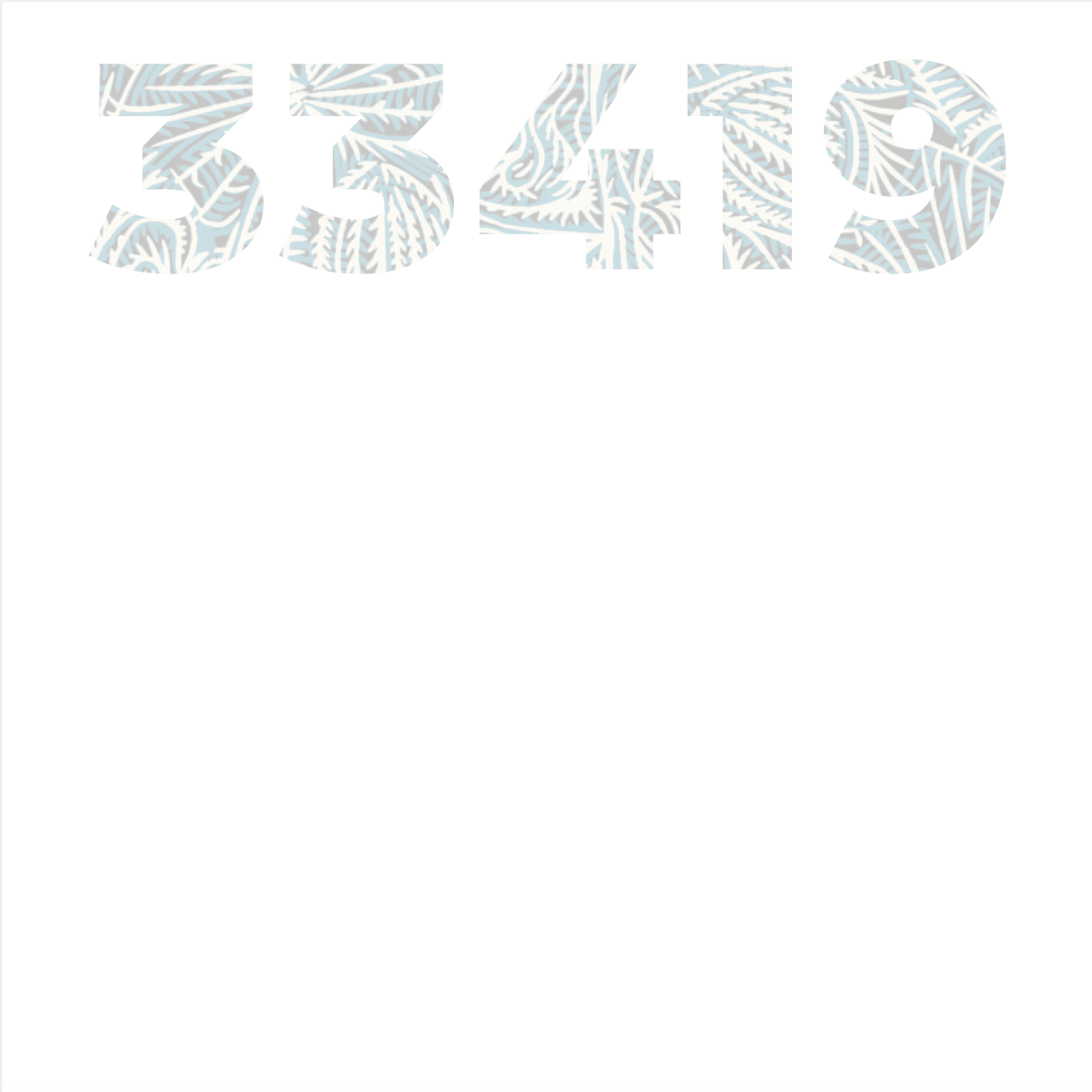 Zip Code Notepad 5" x 5"