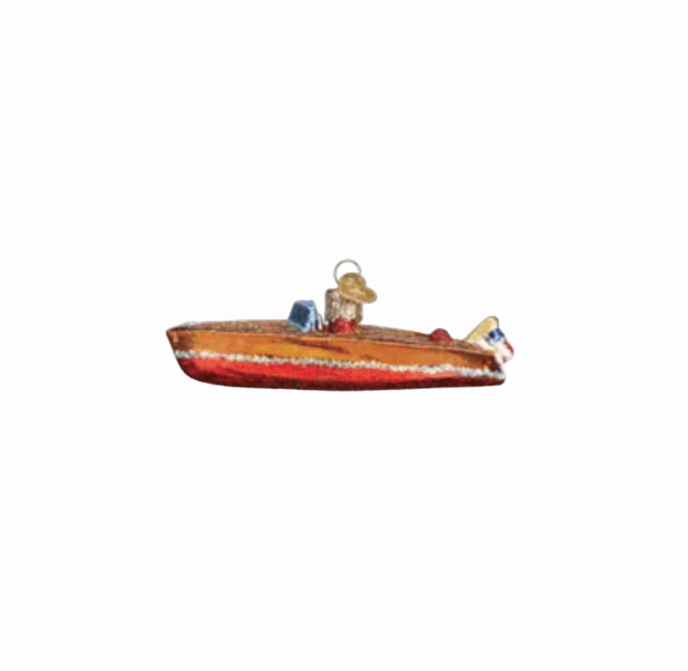 Riva Boat Ornament