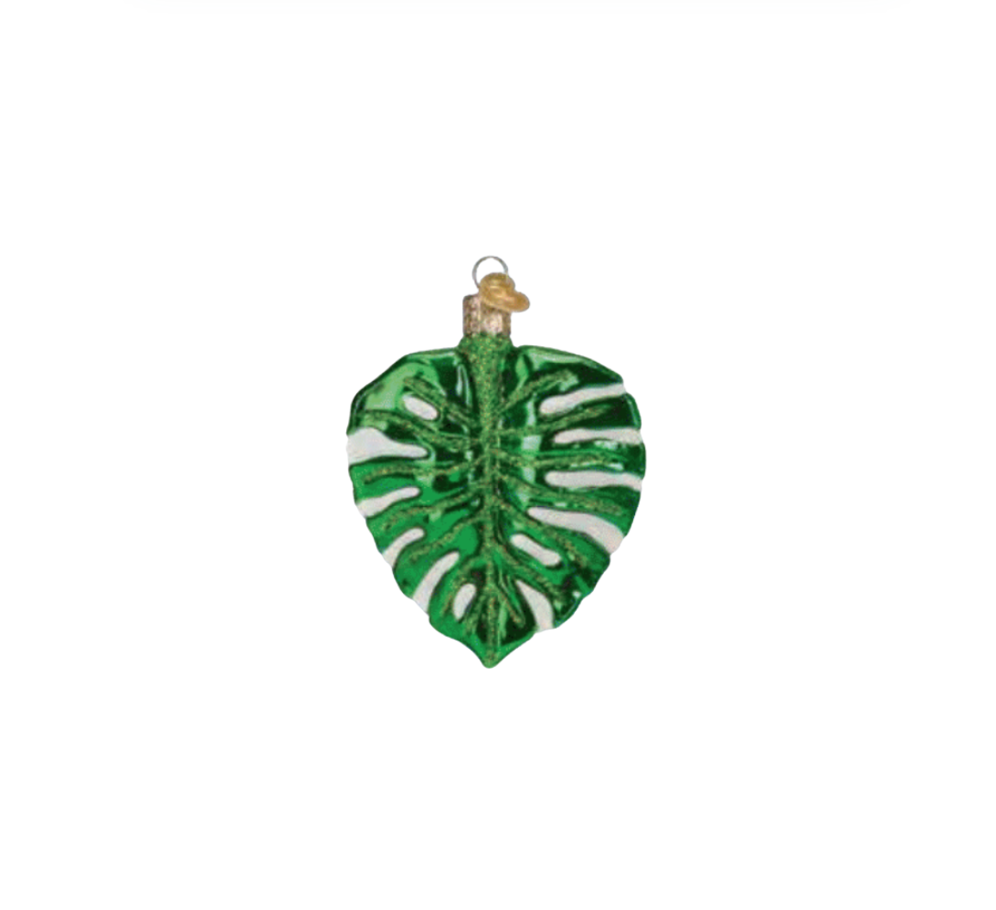 Monstera Leaf Ornament
