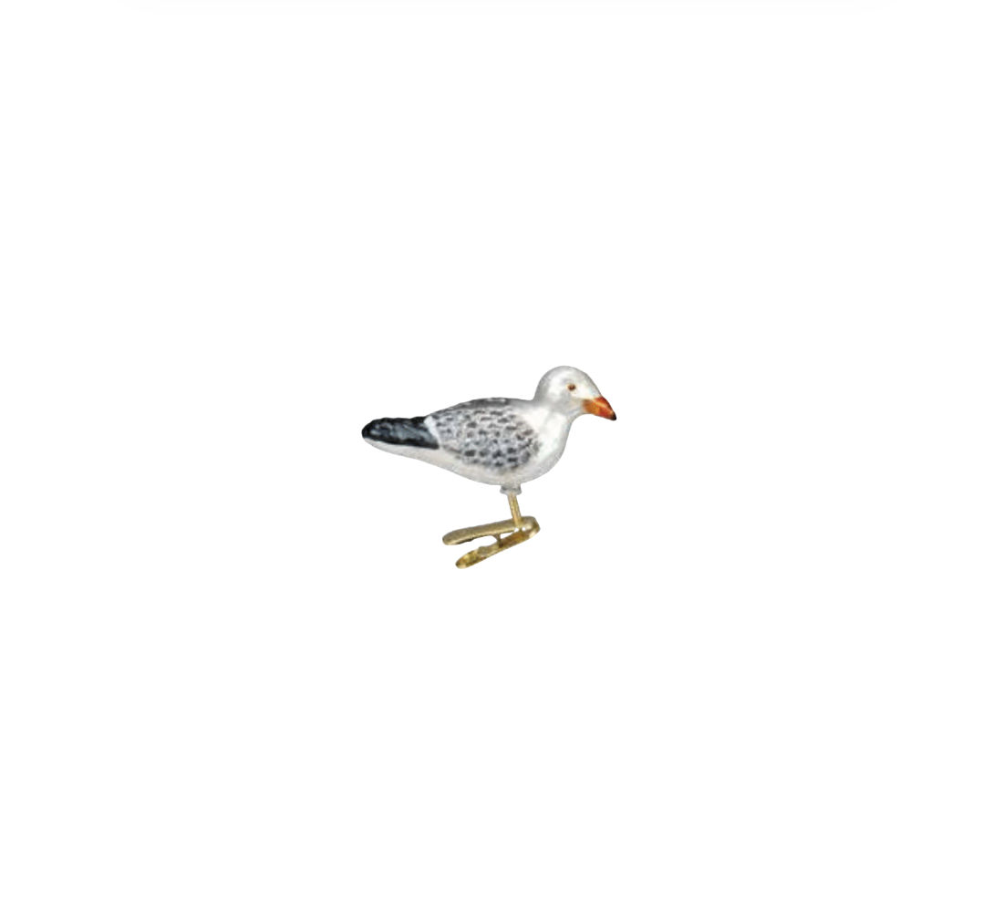 Seagull Ornament Clip