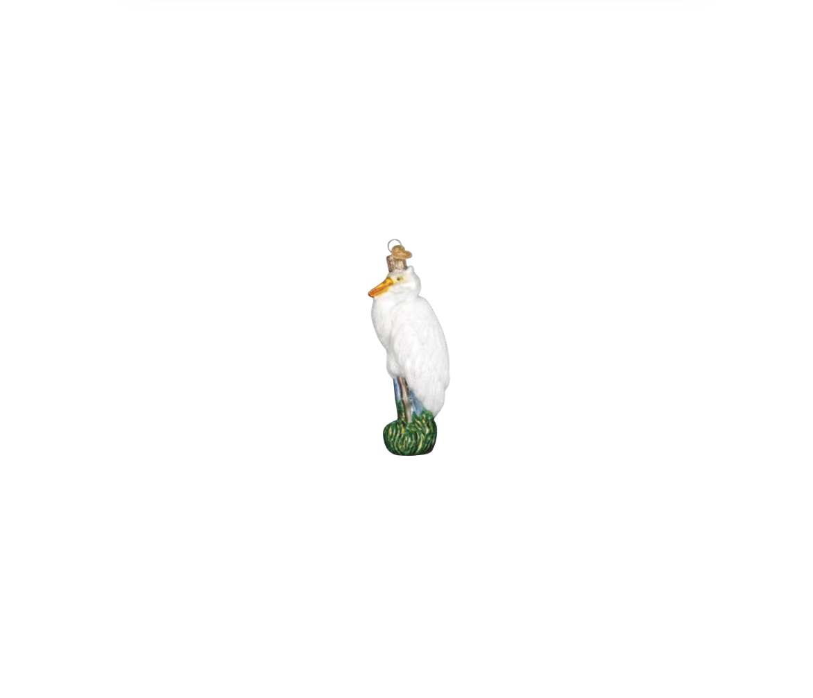 Great Egret Ornament