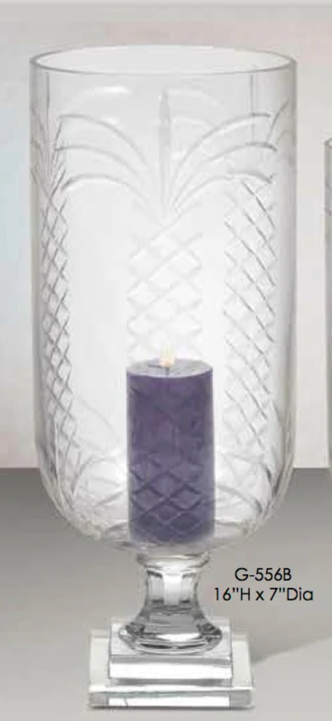 A Pair, Palm Tree Etched Hurricanes